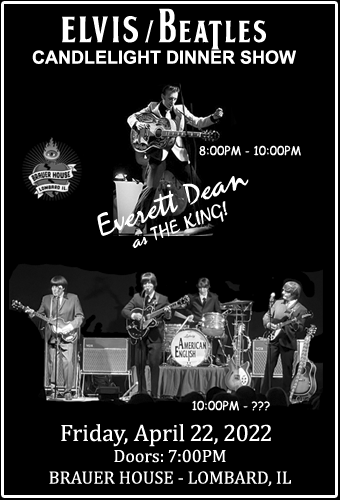 Elvis/Beatles Brauer House Flyer Image