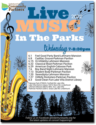 Music the the Parks 2022 Image