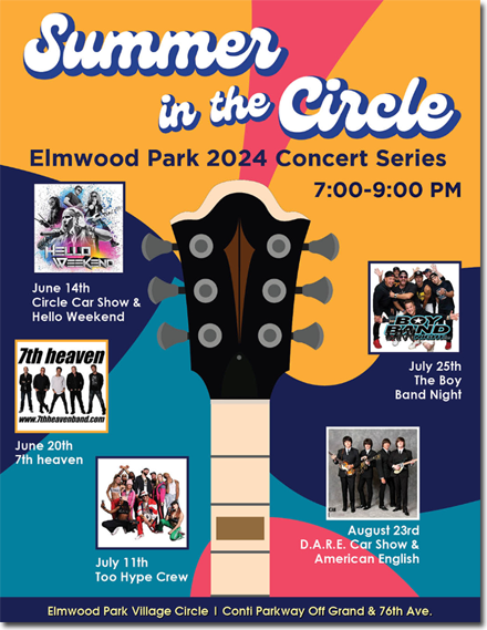 Elmwood Park Summer In The Circle Image