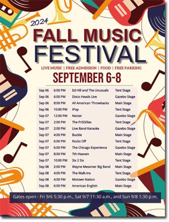 Oak Lawn Fall Music Fest Image